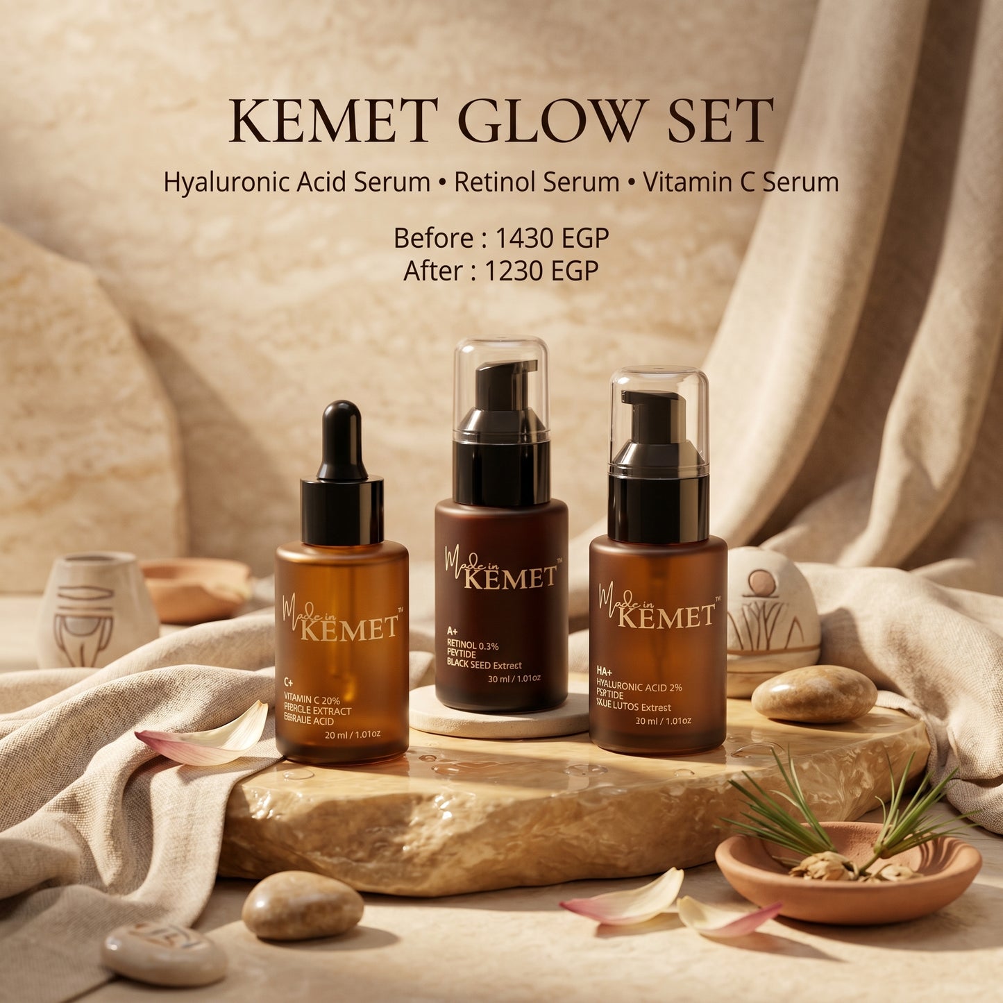 Kemet Glow Set